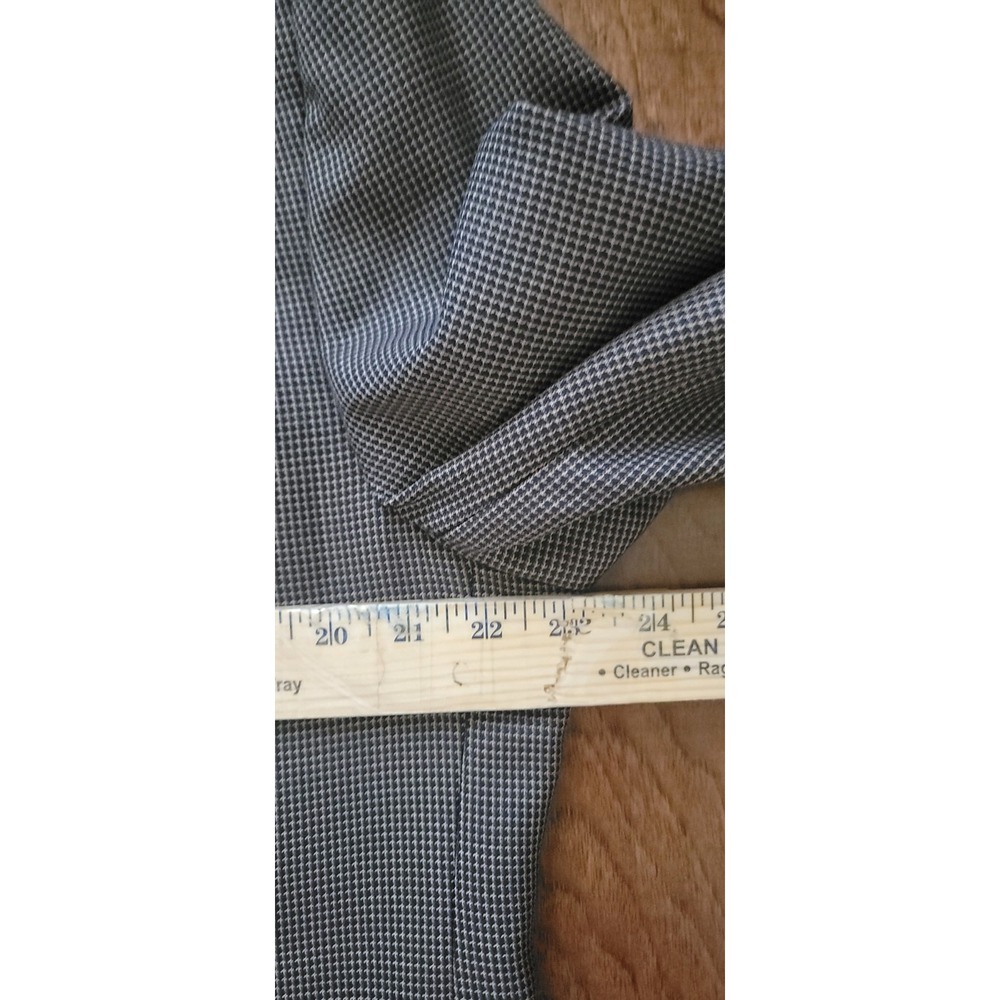 CANALI Men's Brown Check 100% Wool Sport Coat Blazer Jacket Sz 56R Made In Italy - Picture 3 of 9